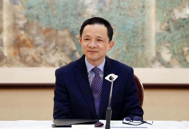 다이빙 주한중국대사. 주한중국대사관