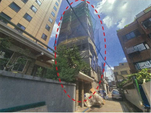 공정률 87% 상태에서 공사가 중단된 서울 금천구 시흥동의 한 오피스텔 [온비드 제공]