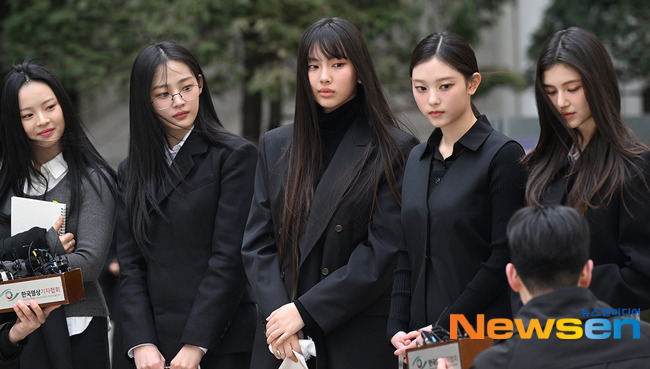 사진=왼쪽부터 하니, 민지, 혜인, 해린, 다니엘/뉴스엔DB