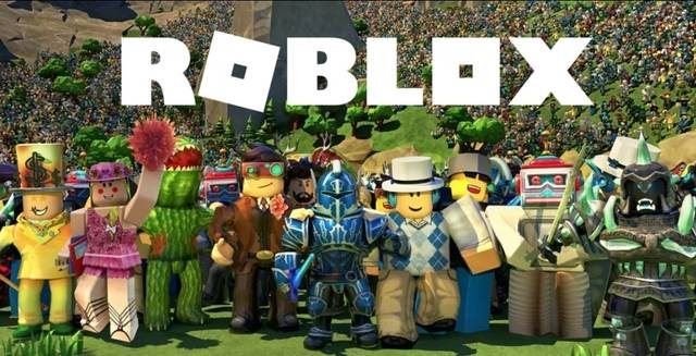 [서울=뉴시스] 로블록스 로고와 게임 캐릭터 (사진=로블록스 페이스북 캡쳐) *재판매 및 DB 금지