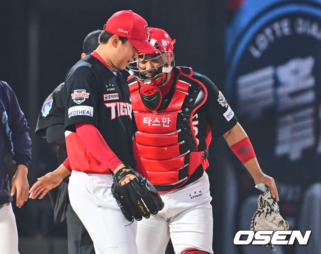 [OSEN=부산, 이석우 기자] KIA 타이거즈 윤영철 142 2025.04.10 / foto0307@osen.co.kr