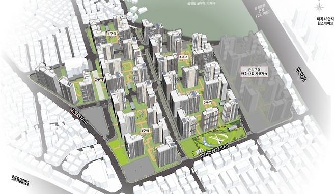 강서구 공항동 55-327 일대 모아타운 [서울시 제공. 재판매 및 DB 금지]