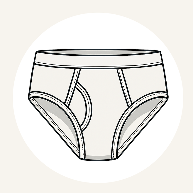 살면서 이렇게 많은 남성 팬티(와 그걸 입고 있는 반나체의 남성들) 사진을 본 적이 없다. 나의 검색 알고리즘은 이제 돌이킬 수 없는 길에 들어서고 말았다. [사진 출처=챗GPT]