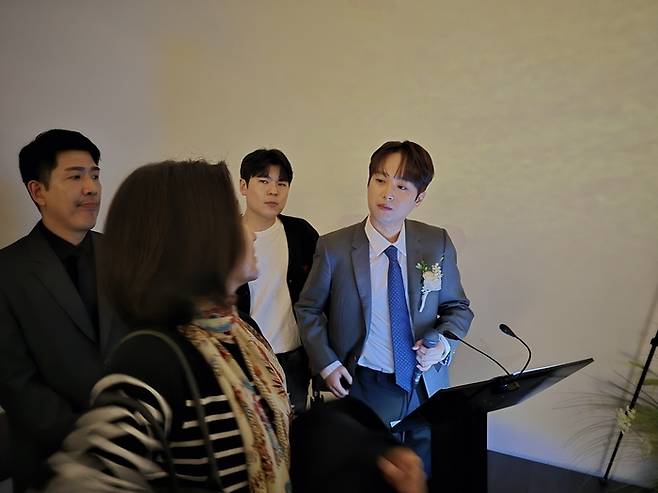 사회는 가수 이찬원이 맡았다. 사진=은가은 가족 제공