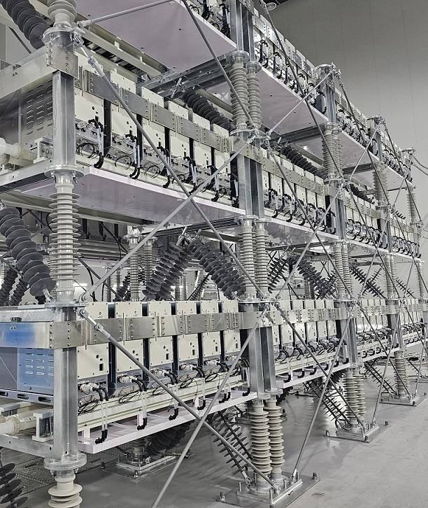 효성중공업 창원 공장에서 생산된 스태콤(STATCOM). [효성중공업 제공]