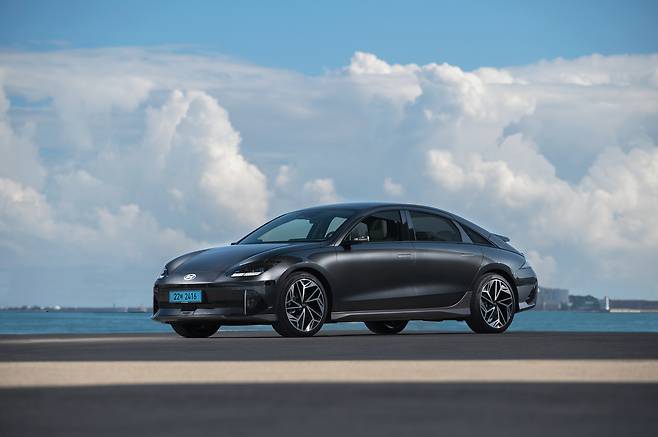 현대차 첫 전기 세단 아이오닉 6 1세대 모델 [현대차 제공]