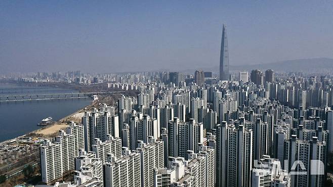 서울 송파구 아파트 단지. 뉴시스 자료사진.