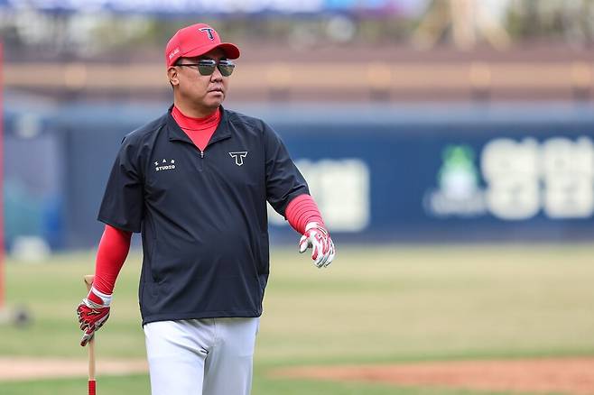 ▲ 올 시즌 초반 부진에 고민하고 있는 이범호 KIA 감독 ⓒKIA타이거즈