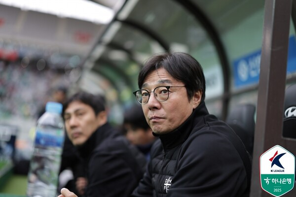 ▲ 황선홍 대전 하나시티즌 감독. ⓒ한국프로축구연맹