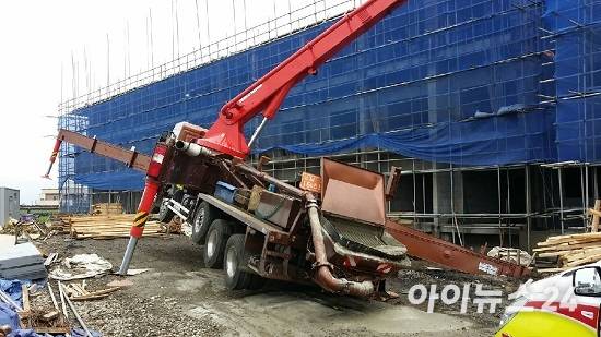 펌프카 사고 이미지(특정 기사와 관련없음) [사진=아이뉴스24DB]