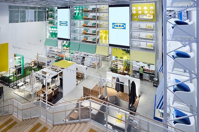 Interior view of the newly opened Ikea Gangdong store (Ikea Korea)