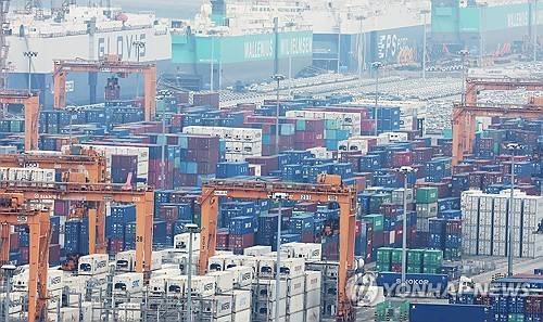 한국 수출항  [연합뉴스 자료사진]