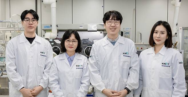 탄소나노튜브 기반 열전소재 개발한 한국화학연구원 연구팀  [한국화학연구원 제공. 재판매 및 DB 금지]