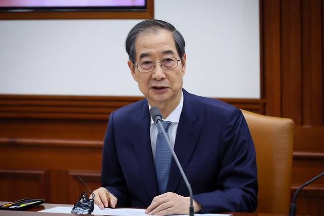 한덕수 대통령 권한대행 국무총리 (총리실 제공)