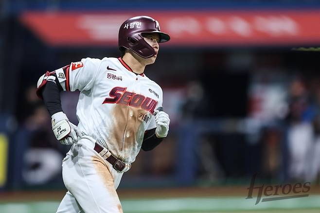 3월 타율 0.200에 그쳤던 키움 박주홍이 4월 들어 0.360까지 끌어올리며 반등했다. 사진 | 키움 히어로즈
