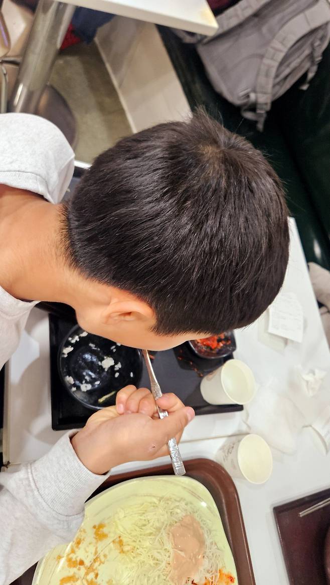 20250413_135148.jpg 일요일 점심 신도림테크노마트 푸드코트 돈까스