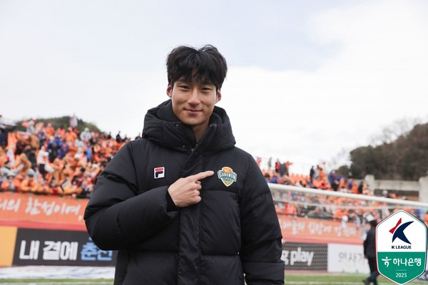 최병찬(강원FC). 한국프로축구연맹 제공