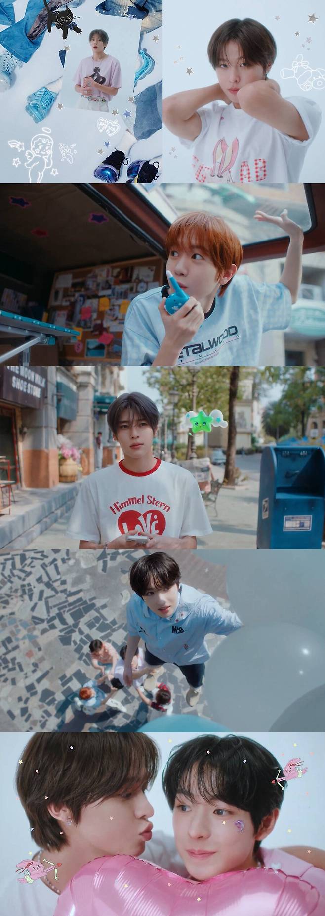 ▲ NCT 위시. 출처| '팝팝' 뮤직비디오 캡처