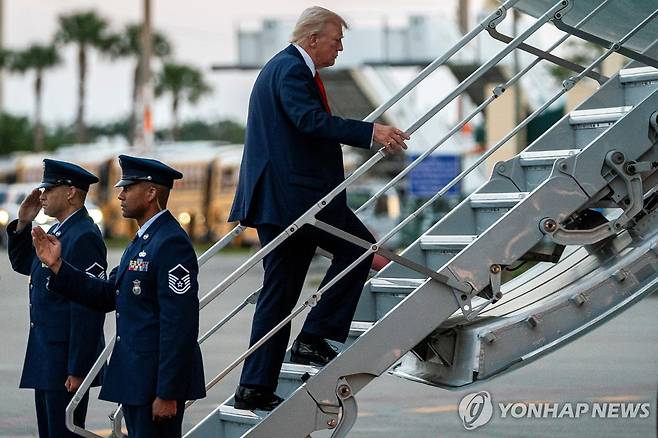 도널드 트럼프 미국 대통령 [로이터=연합뉴스. 재판매 및 DB 금지]