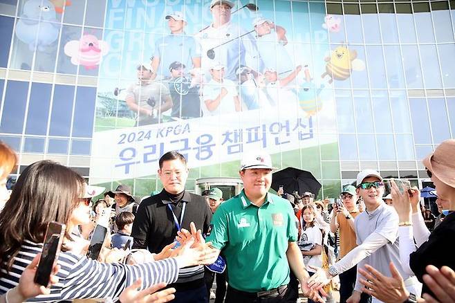 지난해 대회 2연패에 성공한 임성재. ⓒ KPGA