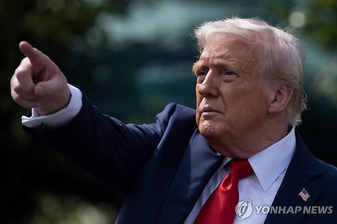 미국 도널드 트럼프 대통령 [AFP=연합뉴스]