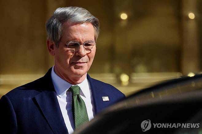 베선트 미국 재무부 장관 [로이터=연합뉴스]