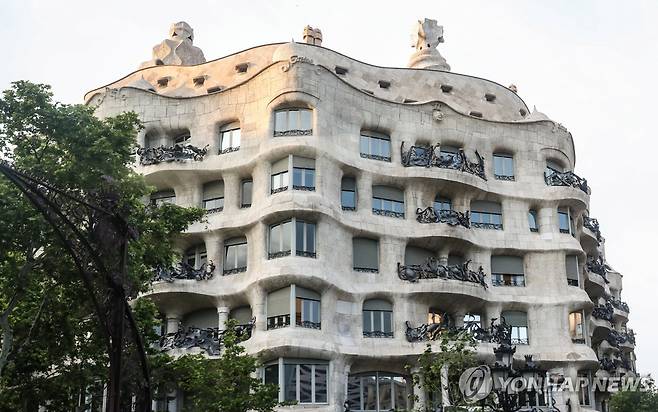 가우디 건축물 '카사 밀라' [타스=연합뉴스 자료사진]