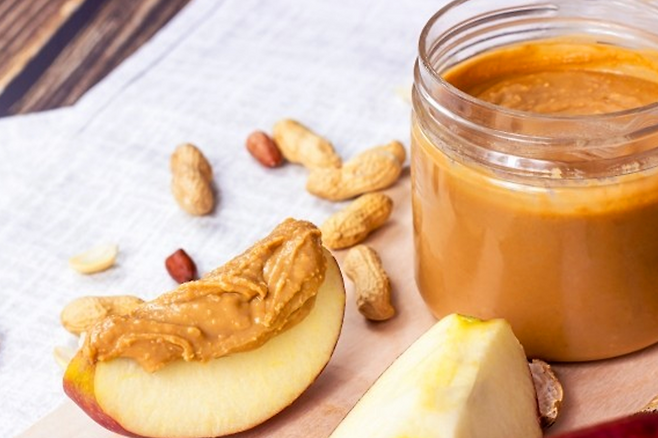땅콩버터와 사과