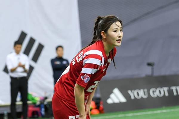 SBS '골 때리는 그녀들'의 박하얀./사진=SBS