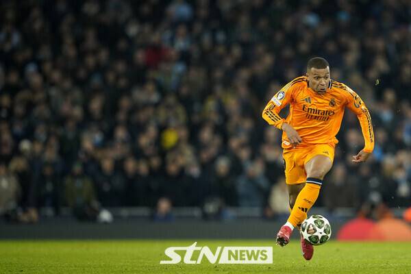 레알 마드리드 공격수 킬리안 음바페. 사진┃뉴시스/AP