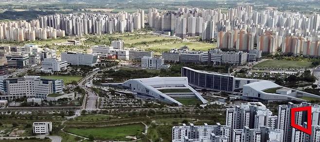 충남도청 전경.