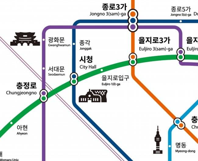 서울시가 올해 하반기부터 40년 만에 개편하는 지하철 노선도. /서울시