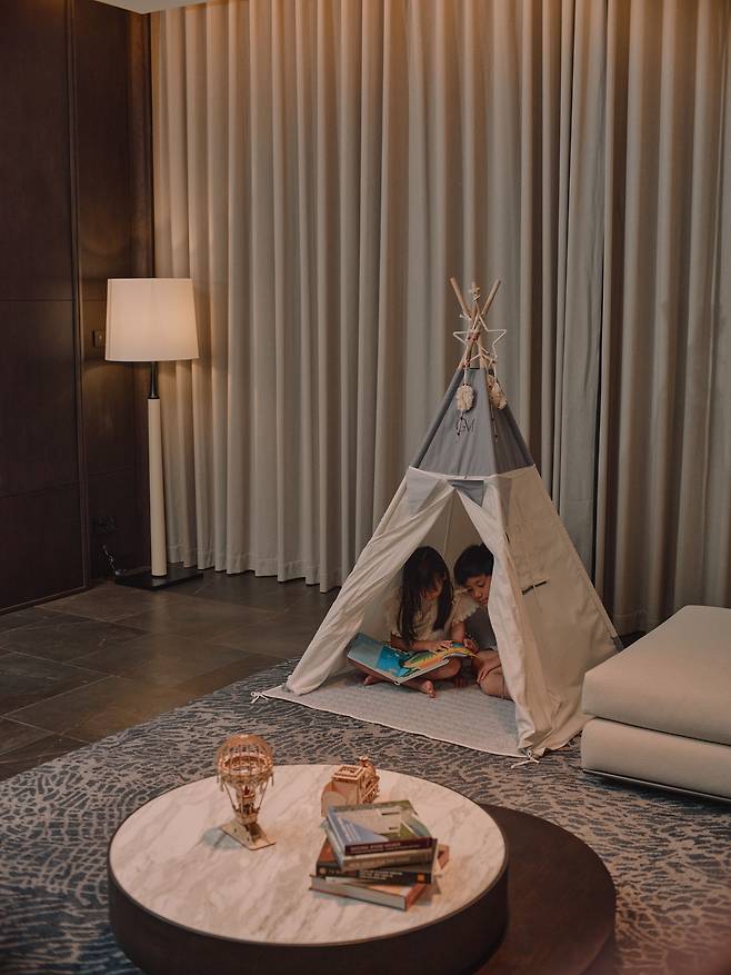 ‘빌라 르 코라이’의 객실