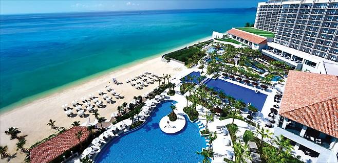 류큐 호텔 & 리조트 나시로 비치 전경. /류큐 호텔 & 리조트 나시로 비치 제공