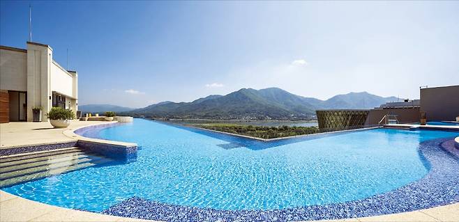 아쿠아필드 하남의 야외 워터파크. /조선호탤앤리조트 제공