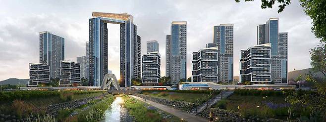 과천주공8·9단지 재건축 조감도 [사진 출처 = 현대건설]