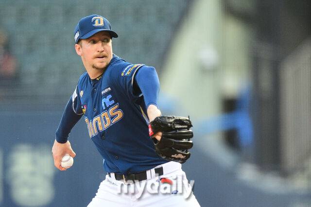NC 다이노스 시절 에릭 페디./마이데일리
