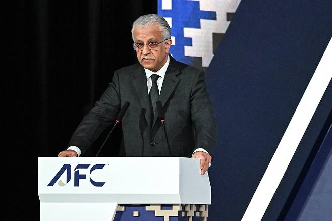 셰이크 살만 빈 에브라힘 알 칼리파 AFC 회장. 연합뉴스