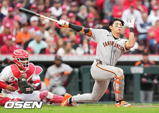 [사진] 샌프란시스코 이정후. ⓒGettyimages(무단전재 및 재배포 금지)