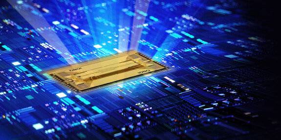 4월 7일 한국인 투자자의 아이온큐 보유 지분은 30%를 넘어섰다. 사진은 아이온큐에서 개발한 양자컴퓨터 하드웨어. 아이온큐, Gettyimage