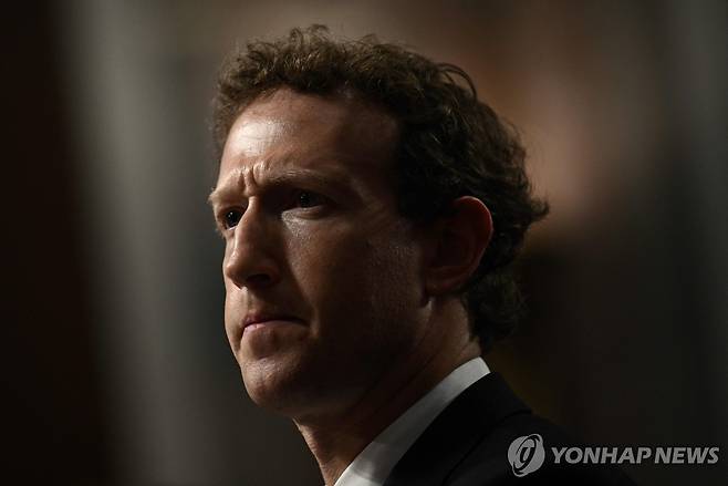 마크 저커버그 메타 CEO [AFP 연합뉴스. 자료사진. 재판매 및 DB 금지]