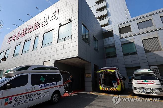 2차 병원 응급실 [연합뉴스 자료사진. 재판매 및 DB 금지]