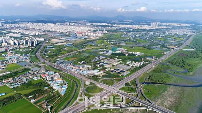 고양 경제자유구역 후보지 전경.(사진=고양특례시 제공)