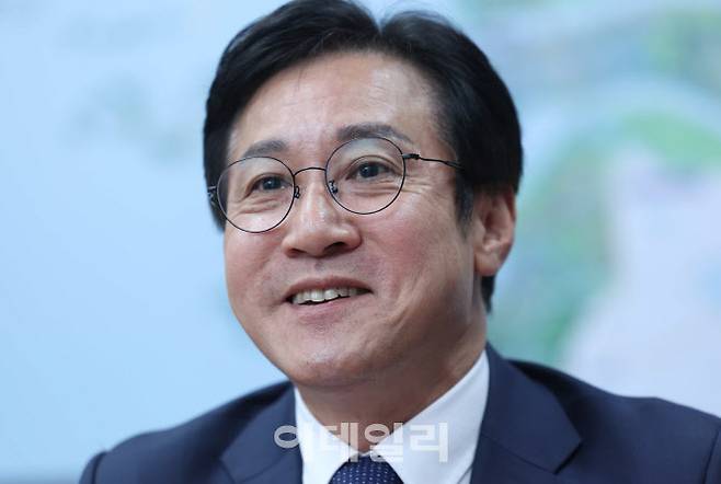 신영대 더불어민주당 의원이 17일 서울 여의도 국회 의원회관에서 이데일리와 인터뷰를 하고 있다.(사진=이데일리 노진환 기자)