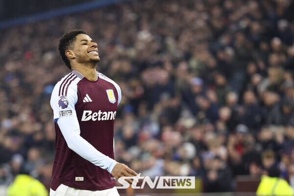 아스톤 빌라 마커스 래시포드. 사진┃뉴시스/AP