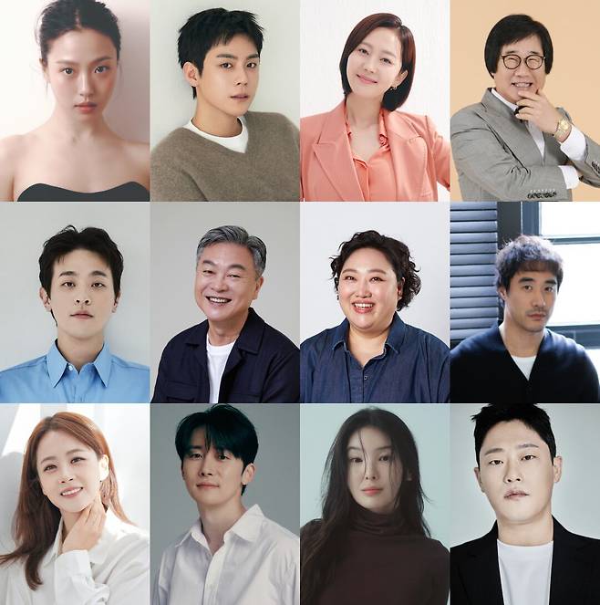 '첫 여름, 완주' 오디오북 녹음한 배우들왼쪽 위부터 김도훈, 염정아, 최양락, 김의성, 박준면, 배성우, 류현경, 김준한, 주인영, 임성재./무제 제공