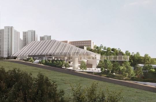 서울시 서초구 다목적체육센터 ·어린이공원 설계공모 당선작 [서울시 제공]