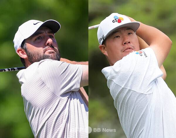2025년 미국프로골프(PGA) 투어 시그니처 대회인 RBC 헤리티지 대회에 출전하는 세계랭킹 1위 스코티 셰플러, 임성재 프로. 사진제공=ⓒAFPBBNews = News1