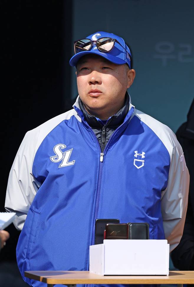 박진만 삼성 감독. 사진=삼성 제공