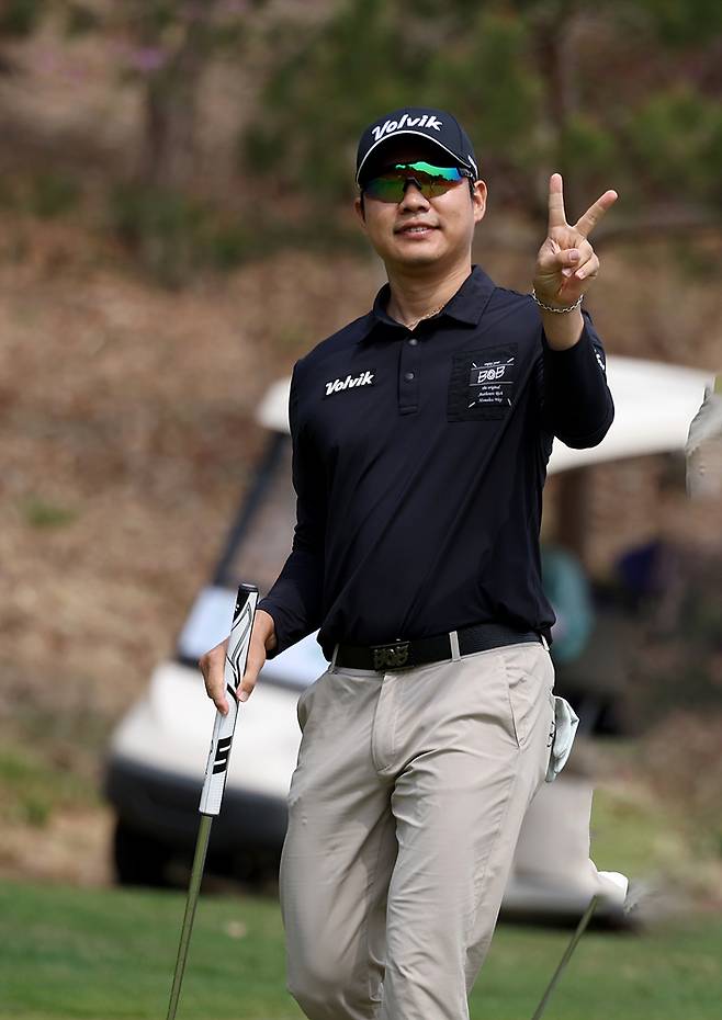 김민수.&nbsp; &nbsp; &nbsp;사진=KPGA 제공